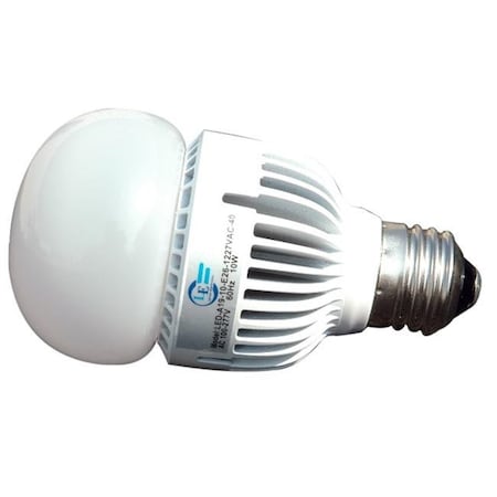Larson Electronics Larson Electronics LED-A19-10-E26-SML-2700K 100 - 277V AC & 10 watt Omni Directional LED Light Bulb; Small Form Factor A19 Style Replacement - 2700K LED-A19-10-E26-SML-2700K